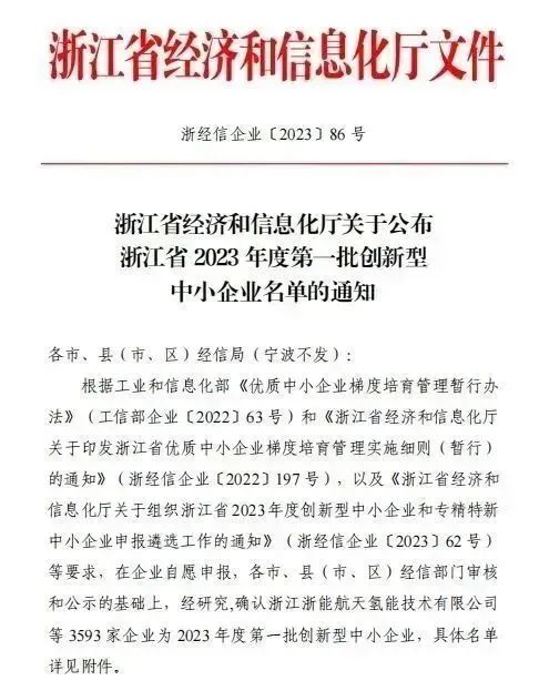 奋斗不息 创新不止|金鹭装饰、华体会(中国)一站式服务平台双双荣获“2023年度创新型中小企业”称号